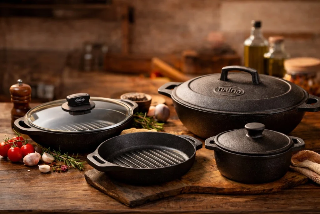 بهترین قابلمه و تابه چدن برای آشپزی | راهنمای خرید ۱۴۰۴